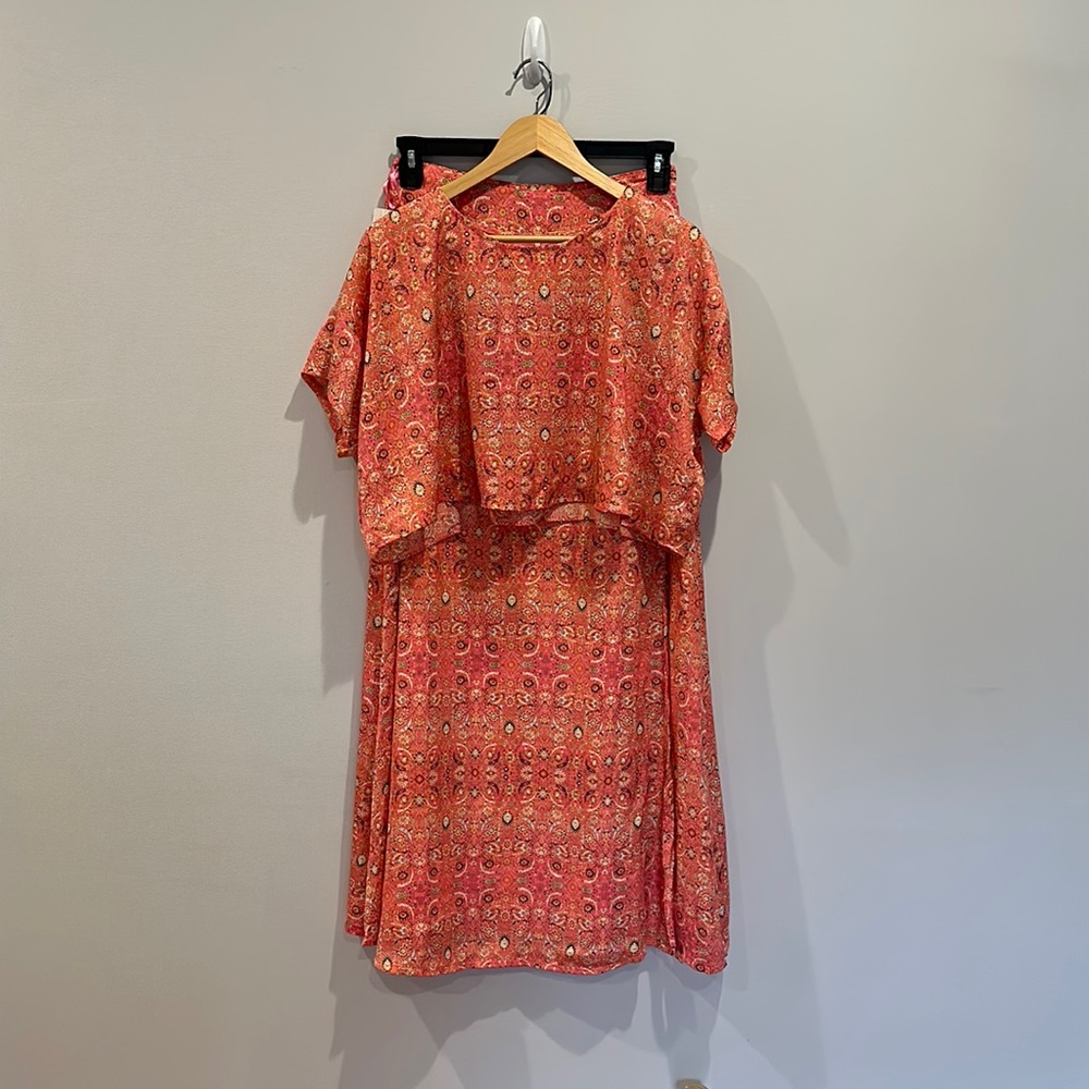 NWT FREE PEOPLE SET SIZE 8 TOP and SKIRT